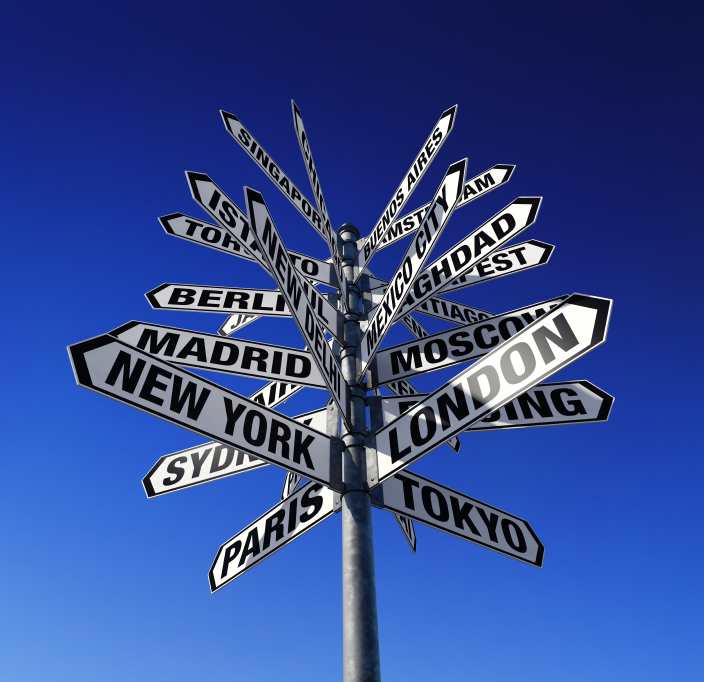 signpost to capital cities signpost to capital cities