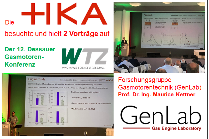 IKKU bei der 12. Dessauer Gasmotorenkonferenz