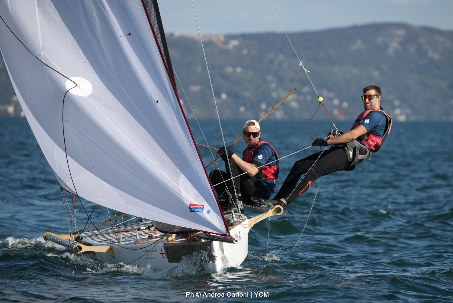 Segelboot der HKA am Golf von Triest in Aktion