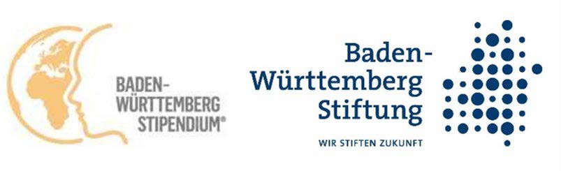 Logos of Baden-Württemberg-STIPENDIUM and Baden-Württemberg Stiftung