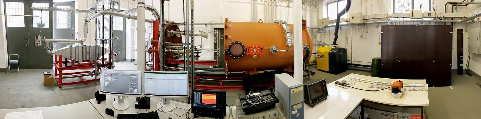 Umweltsimulationskammer für den Einsatz von Kleinmotoren und Biokraftstoffen