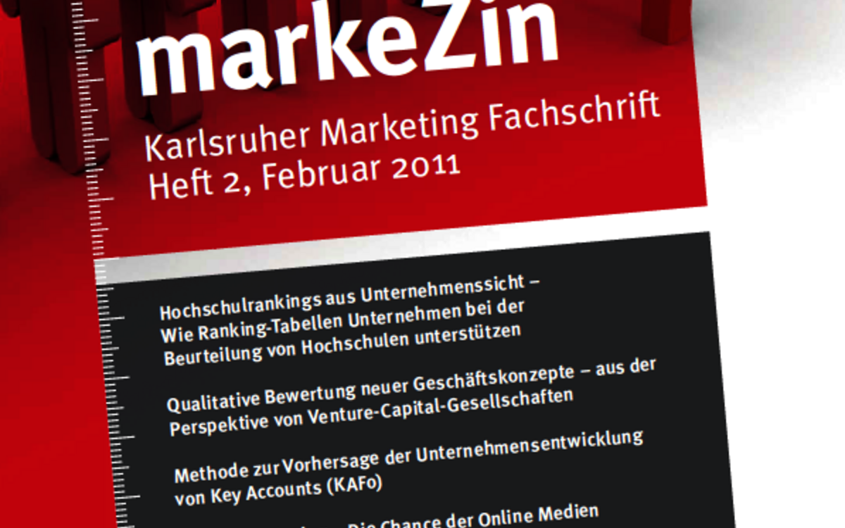 [Translate to English:] markeZin Heft 2 Cover