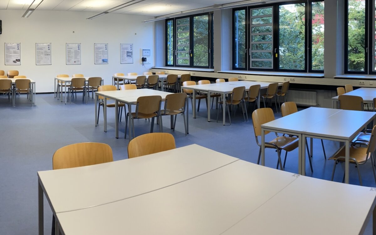 Innenraumansicht des Raums M-104