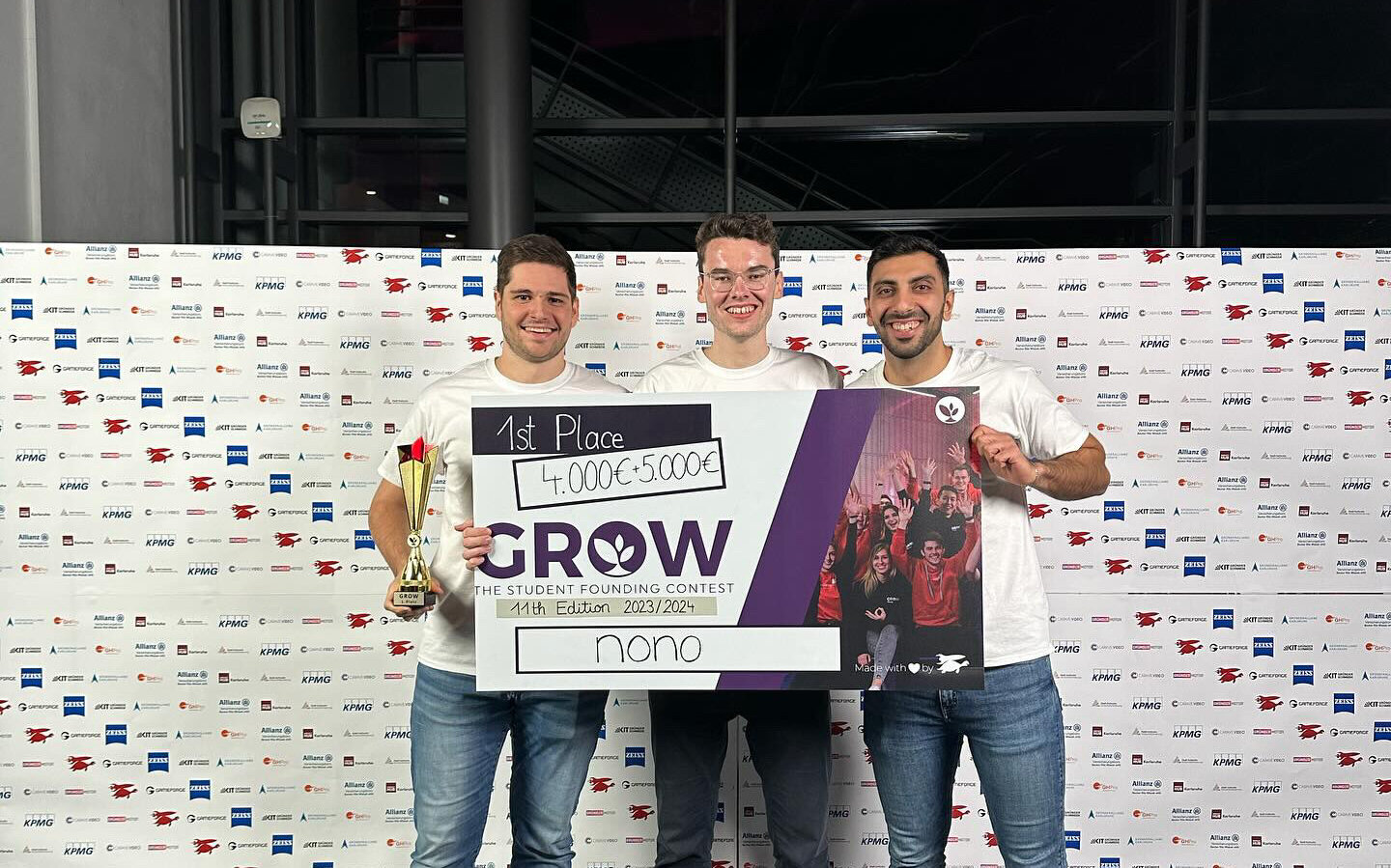 Gewinner des GROW-Wettbewerbs