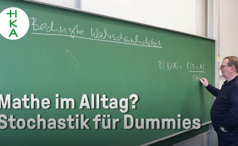 Wozu braucht man im Leben Stochastik? Und was ist das überhaupt? In unserem neuen YouTube-Video überträgt Professor Ritter diesen Teilbereich der angewandten Mathematik auf einen sehr aktuellen Fall des täglichen Lebens.