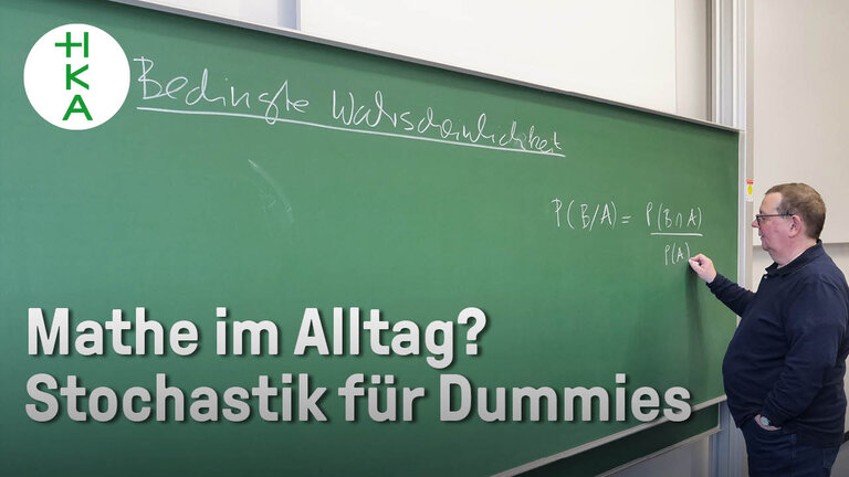 Wozu braucht man im Leben Stochastik? Und was ist das &uuml;berhaupt? In unserem neuen YouTube-Video &uuml;bertr&auml;gt Professor Ritter diesen Teilbereich der angewandten Mathematik auf einen sehr aktuellen Fall des t&auml;glichen Lebens.