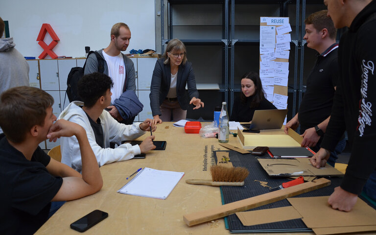 Studierende setzen nachhaltige Projektideen um