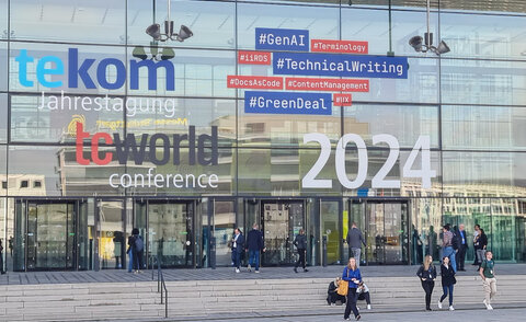 Messe Stuttgart während der Tekom-Tagung