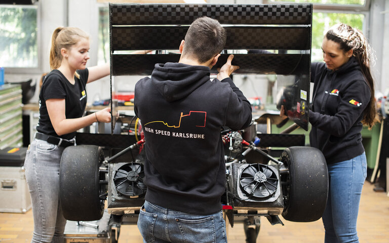 Formula Student Team der Hochschule Karlsruhe