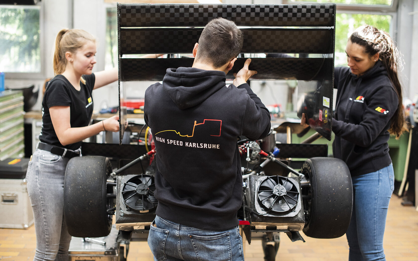 Formula Student Team der Hochschule Karlsruhe