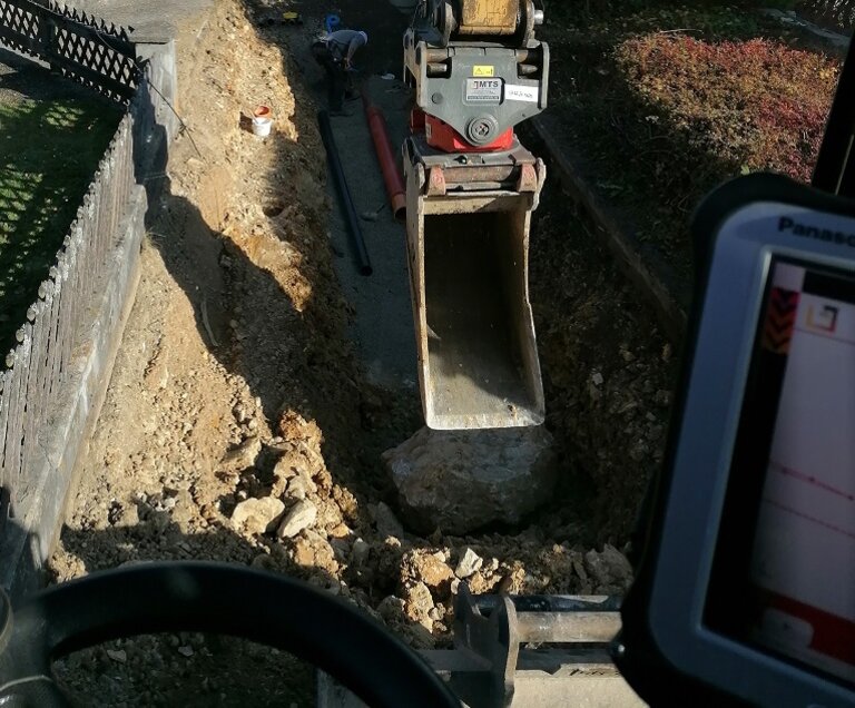 Projekt HOBA: Baggerschaufel