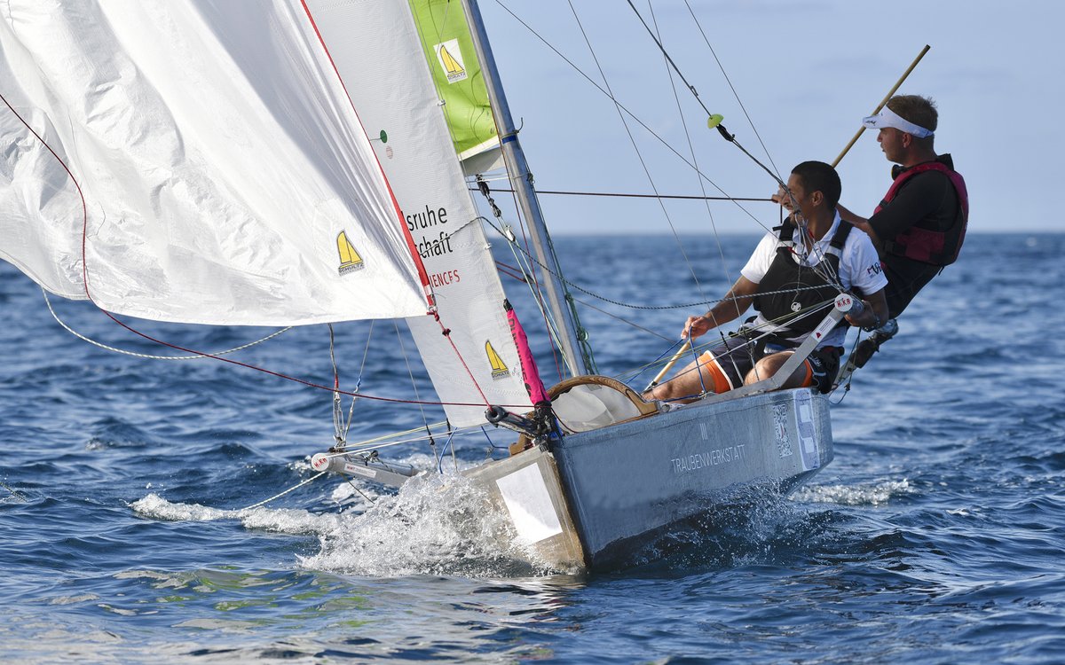 HKA Eco Sail team at a competition