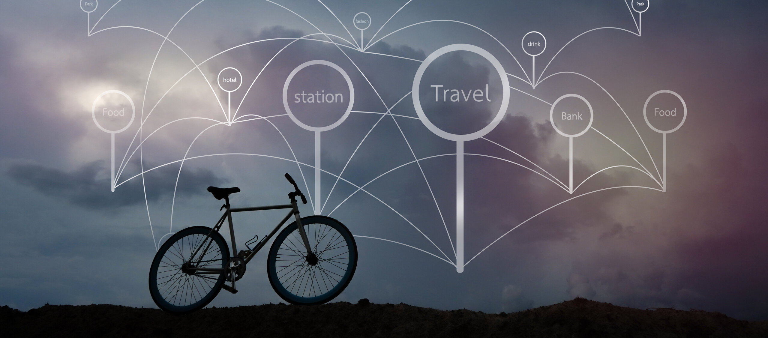 Bike im Morgengrauen, Foto: © Adobe Stock / 21 phukao runner
