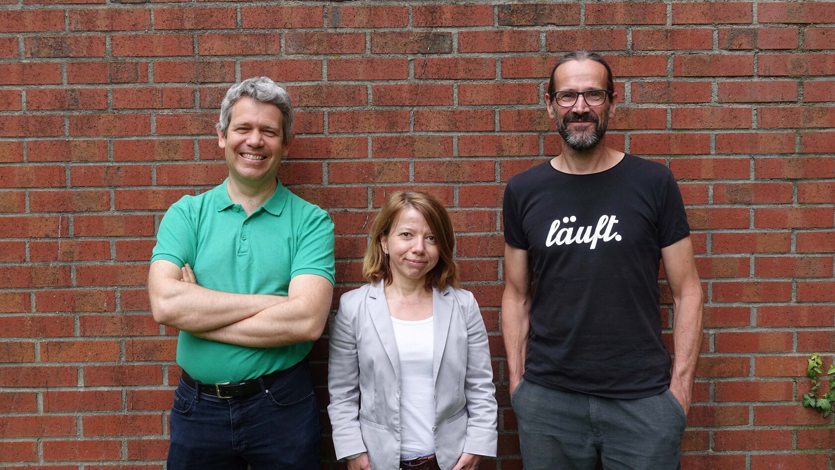 Prof. Dr. Christine Preisach, Prof. Dr. Andreas Heberle und Prof. Dr. Olivier Schecker vom Senat der Hochschule Karlsruhe gewählt