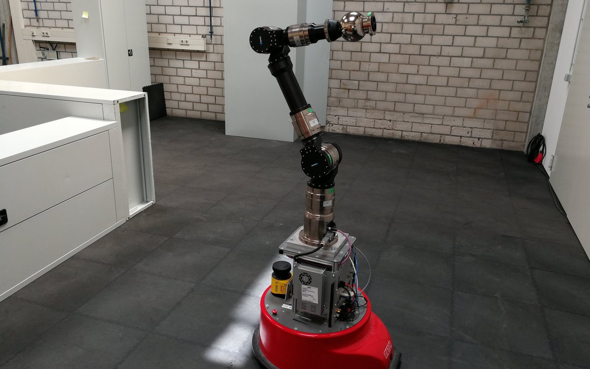 robot at the IMP robotics laboratory