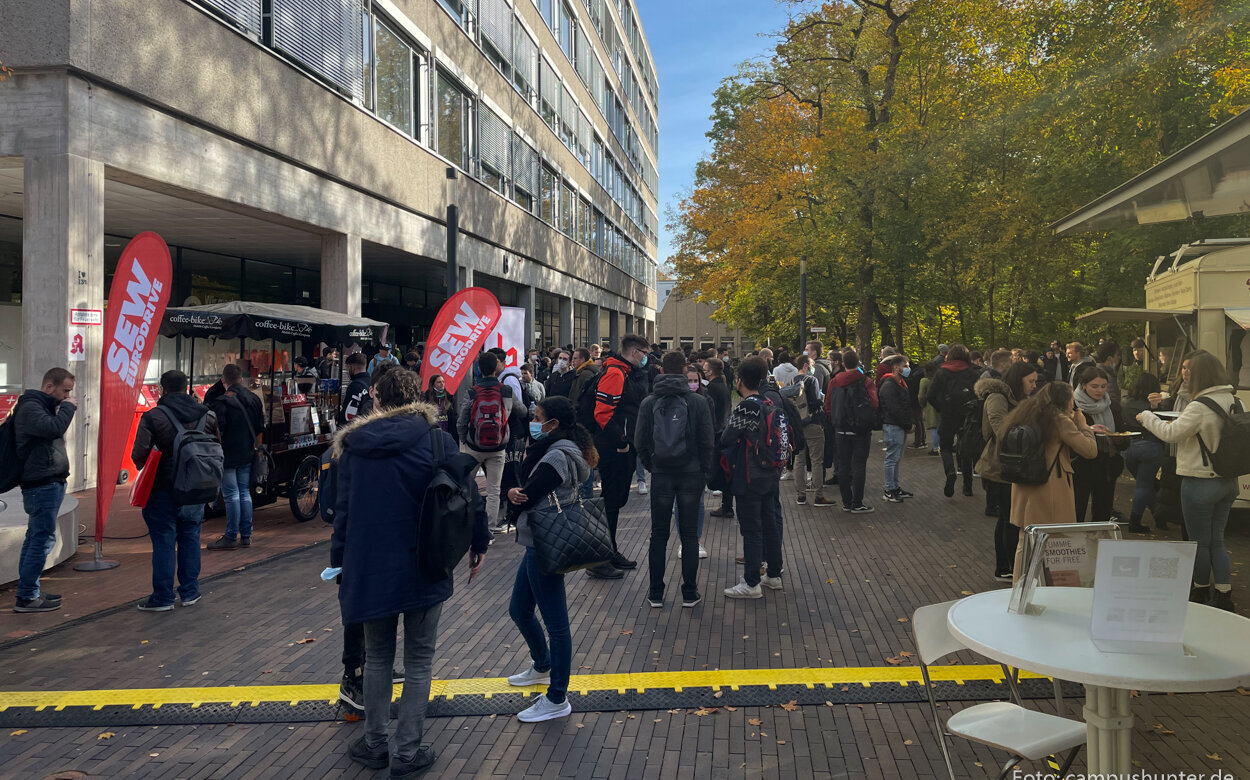 Besucherandrang auf der CareerContatacts 