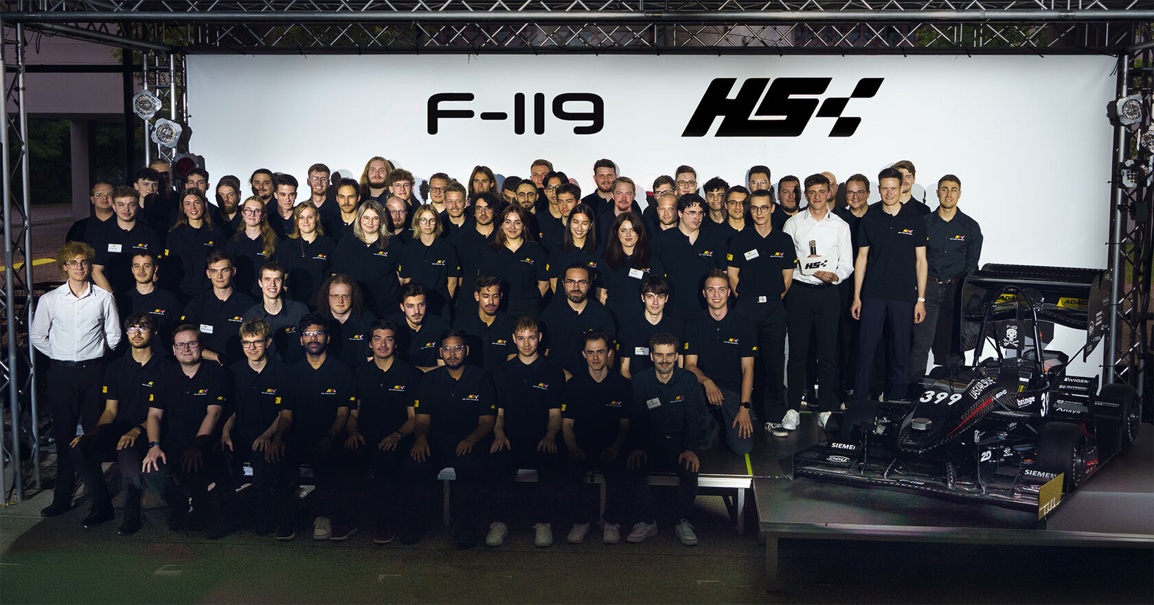 Rollout F-119 Gruppenbild High Speed Karlsruhe