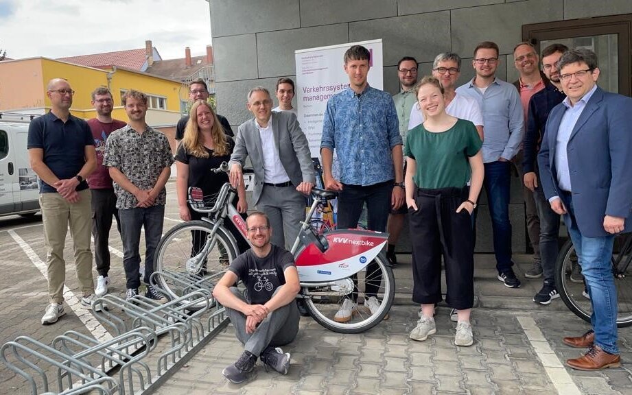 Gruppenfoto Studierende der nachhaltigen Mobilität