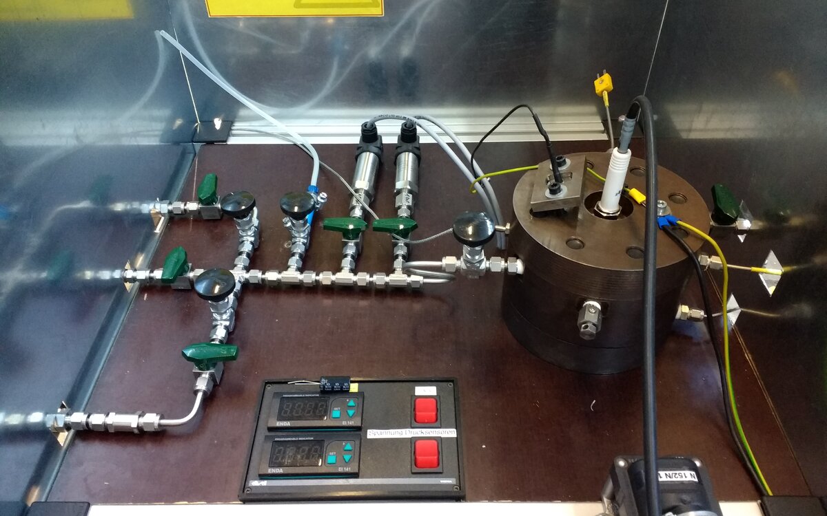 [Translate to English:] Constant Volume Combustion Chamber