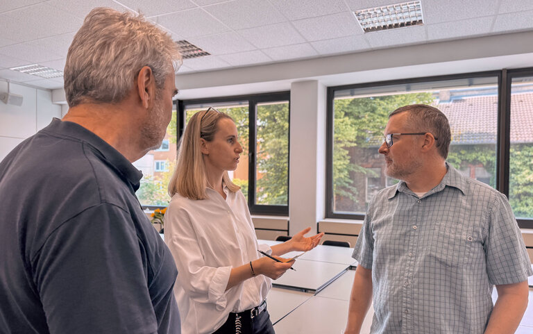 KMM-Professoren im Gespräch mit Jim Melton