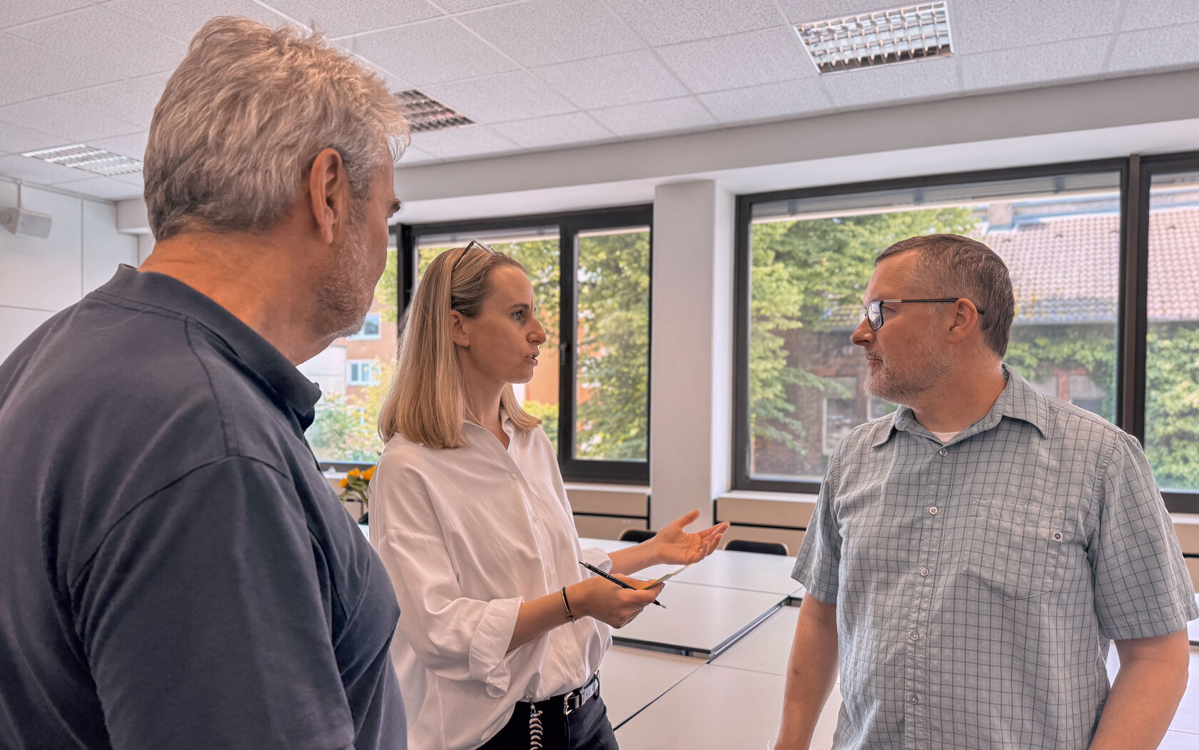 KMM-Professoren im Gespräch mit Jim Melton