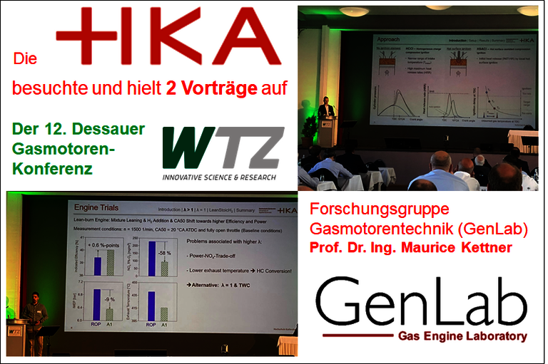 IKKU bei der 12. Dessauer Gasmotorenkonferenz