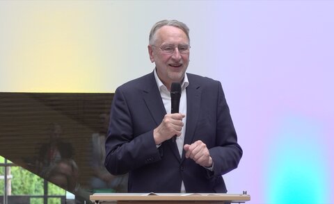 Bernd Lange referiert über Zölle