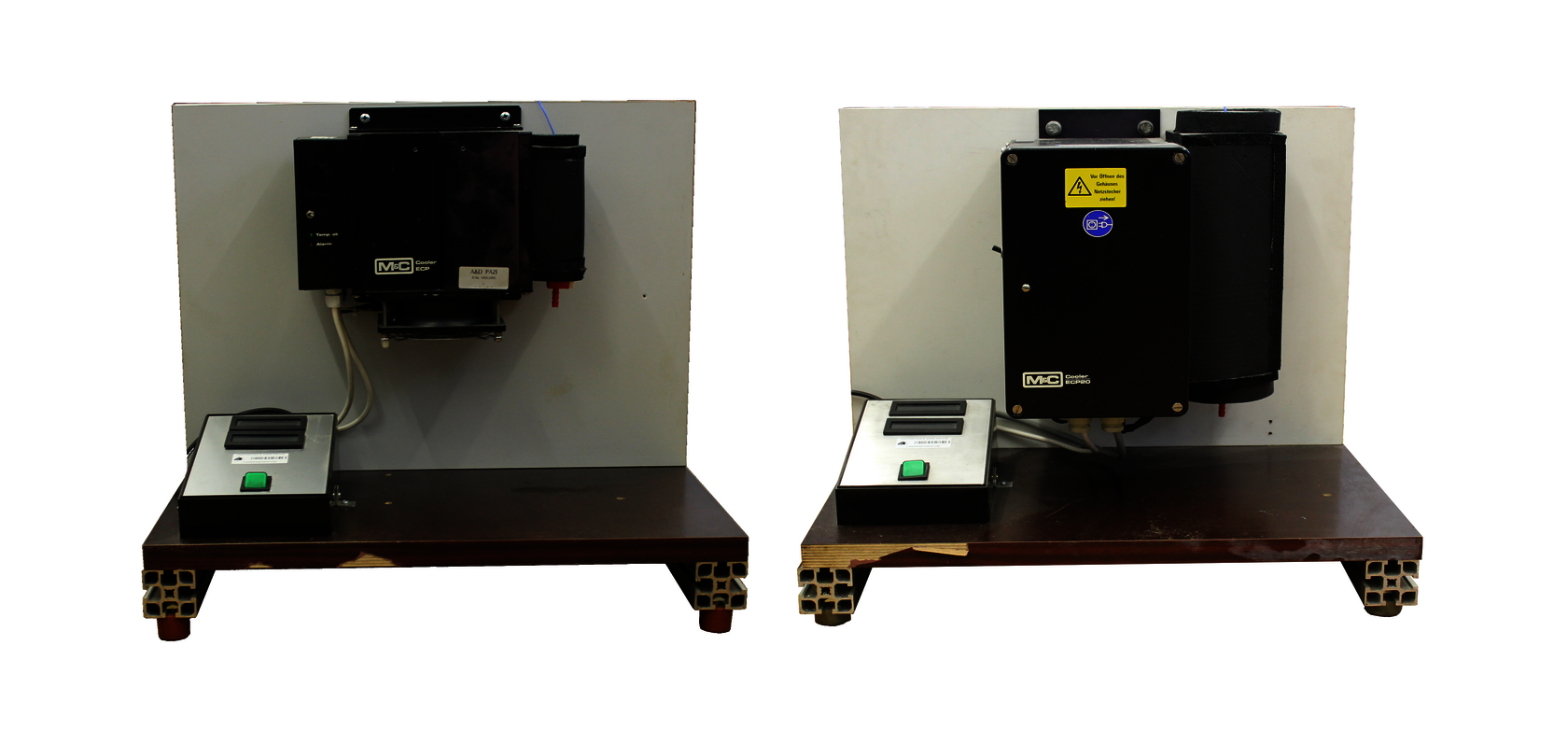 Thermoelektische Kühlung mit Peltierelementen Thermoelektische Kühlung mit Peltierelementen