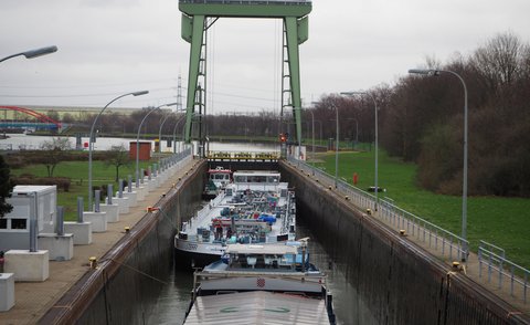Project PREVIEW, Friedrichsfeld lock 