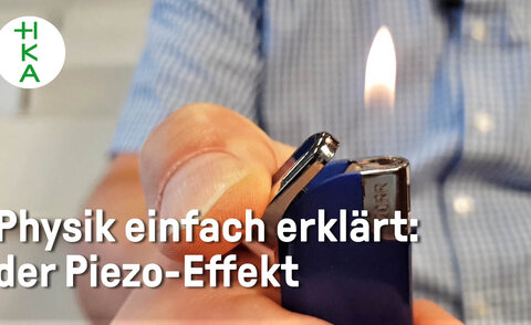 Wie funktioniert eigentlich ein elektrisches Feuerzeug? Unser Professor Harald Sehr beschreibt die technischen Hintergründe des Piezo-Effekts. Er erklärt, wie man diesen noch einsetzen kann braucht und was der Piezo-Effekt mit Elektrotechnik zu tun hat.