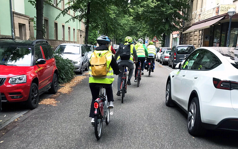 SensorBike misst Abstände zum Kfz-Verkehr