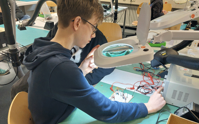 Interaktive Skulptur im LivingLab der HKA