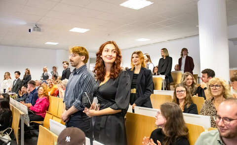 Absolventenfeier in der Amalienstraße