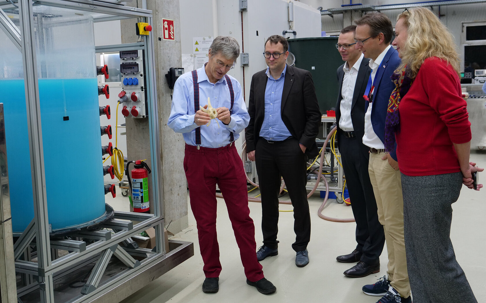 Institut für Kälte-, Klima- und Umweltschutz Prof. Dr. Michael Kauffeld und Stifter der Stiftungsprofessur Wärmepumpen