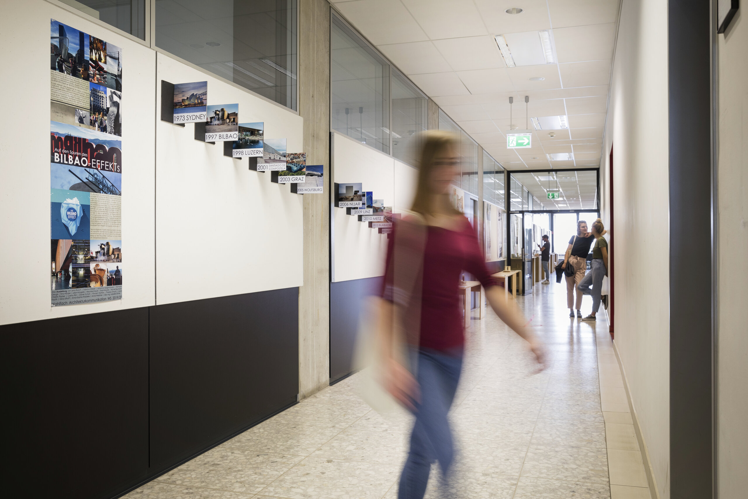 HKA hallway with students