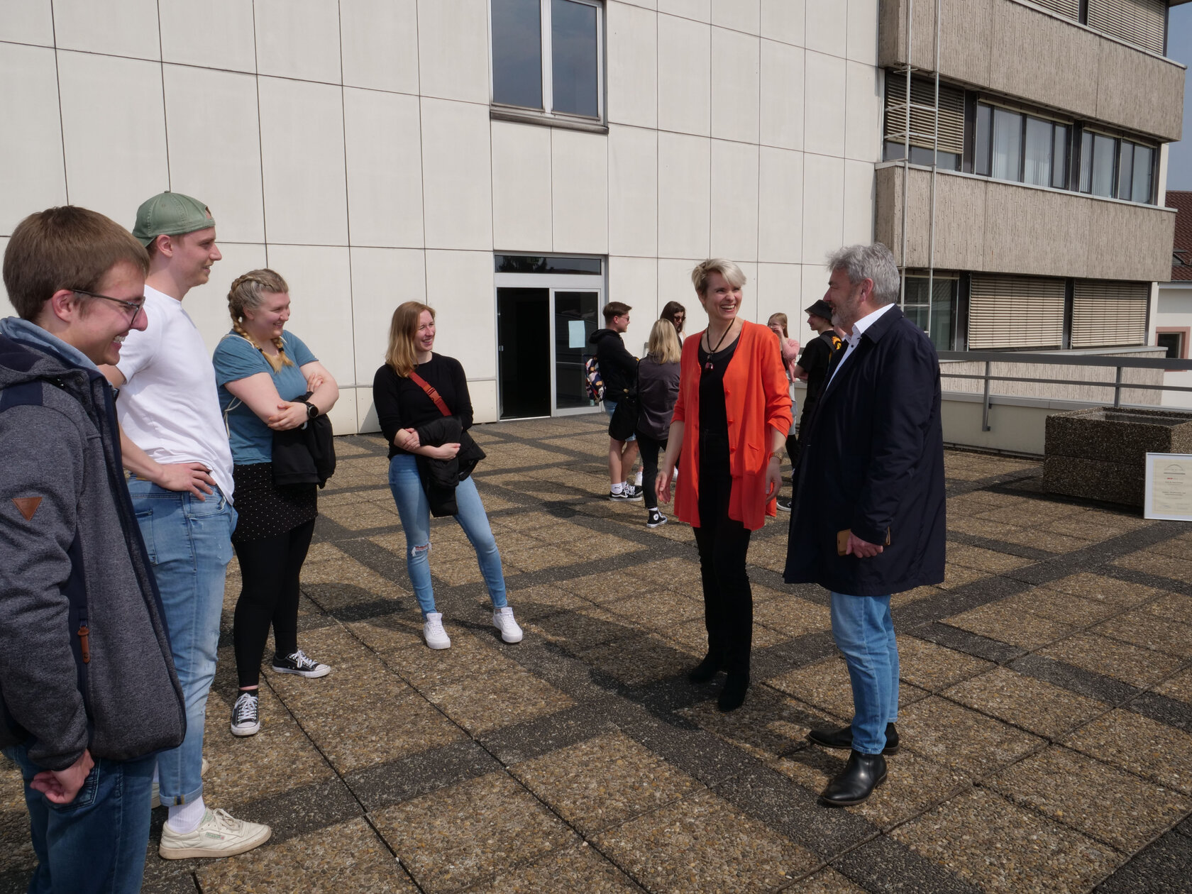 Urkundenübergabe an Prof. Drewer