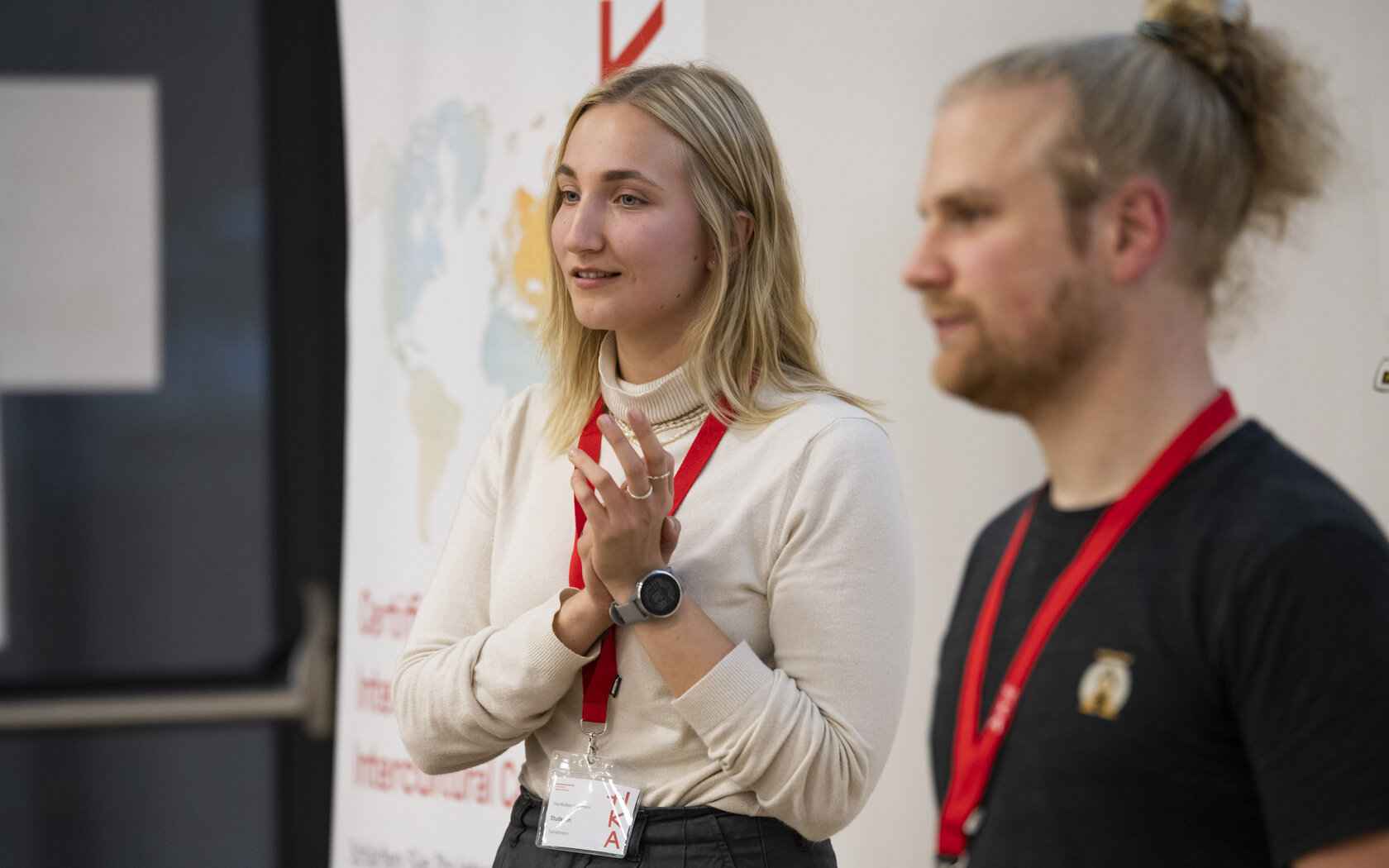 Absolventen des CIIC Teilnehmer des CIIC bei der Projektpräsentation