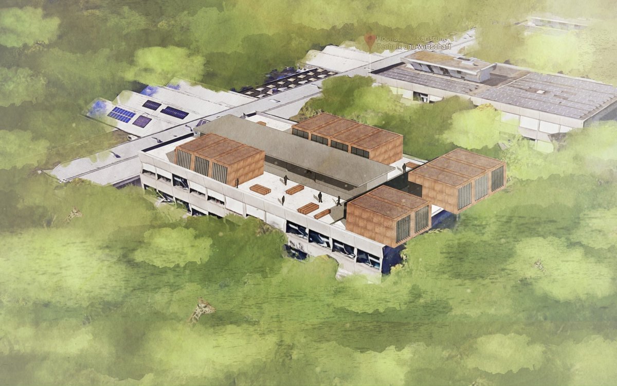 sketch for an extension on campus