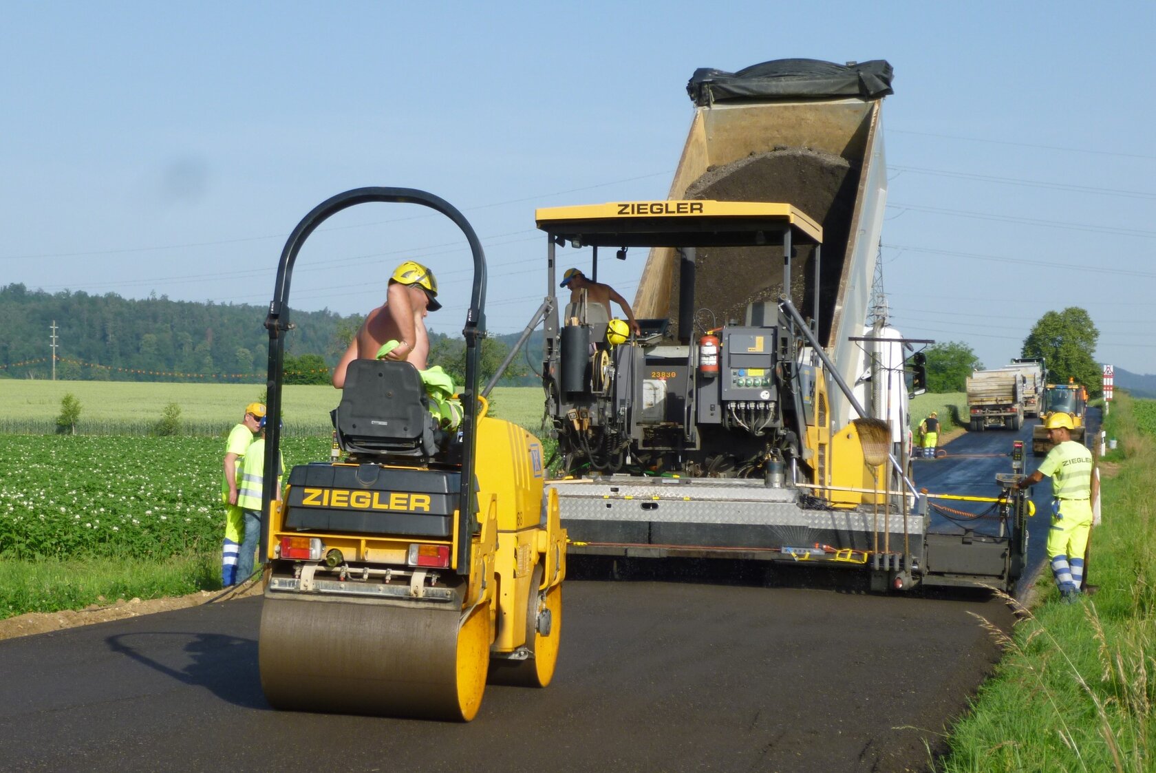 Asphaltmaschine