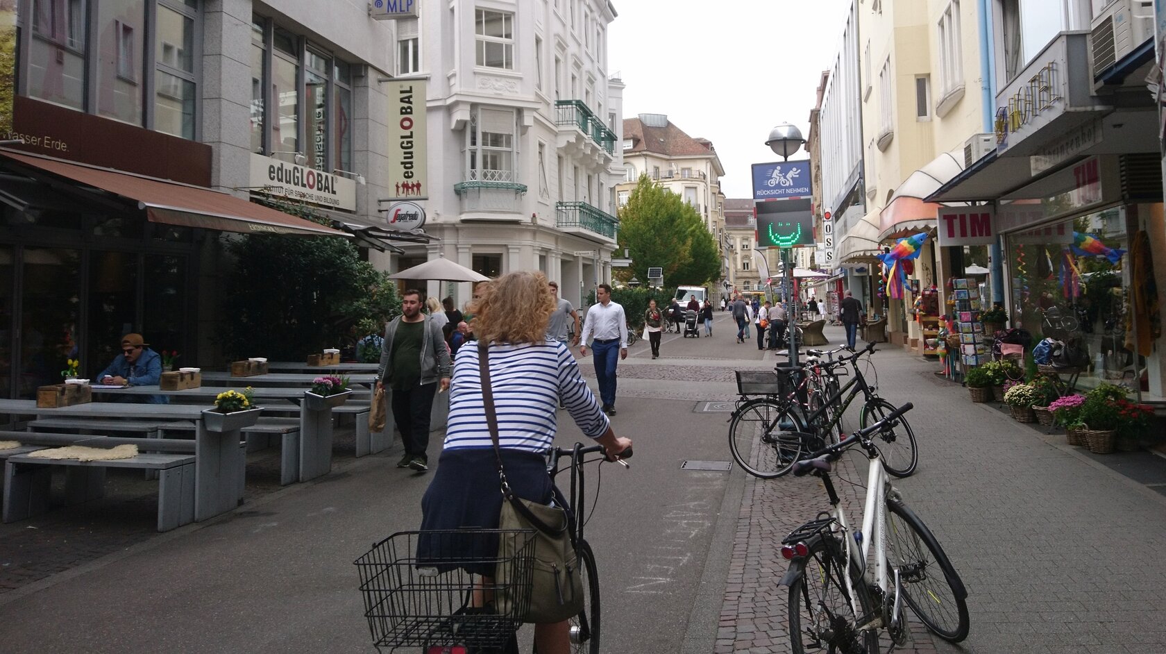 Dialogdisplay Radverkehr