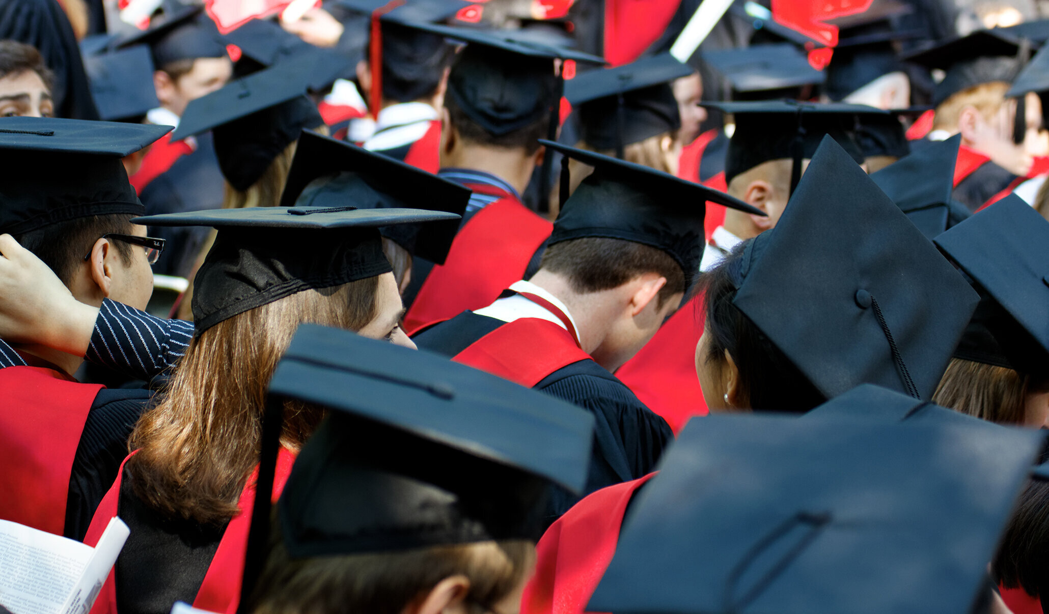 Alumni bei Absolventenfeier