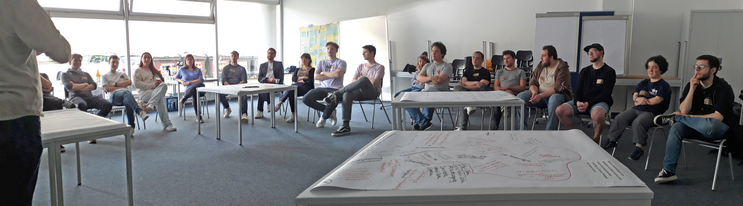 Die Teilnehmer des ersten Open Geo-Data-Science Space Workshops 