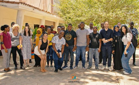 Teilnehmer des »Virtual International Exchange and Learning (VIEL) Kenya-Ireland-Germany«