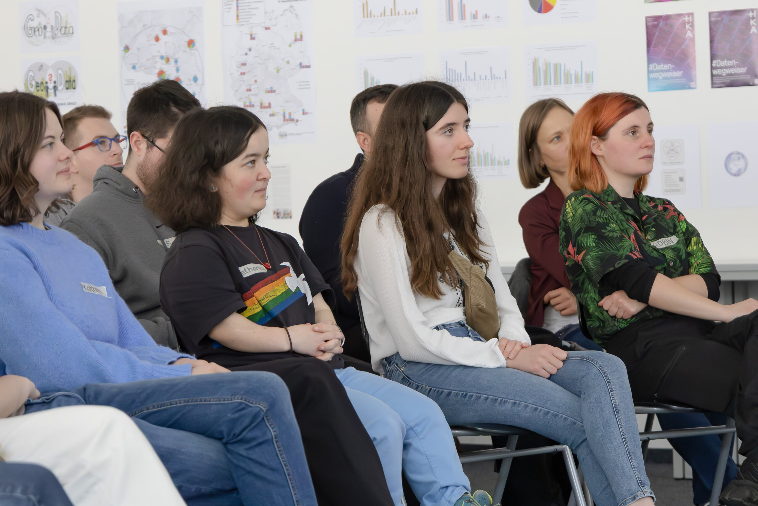 Präsentation der Projektergebnisse im Rahmen des Workshops.