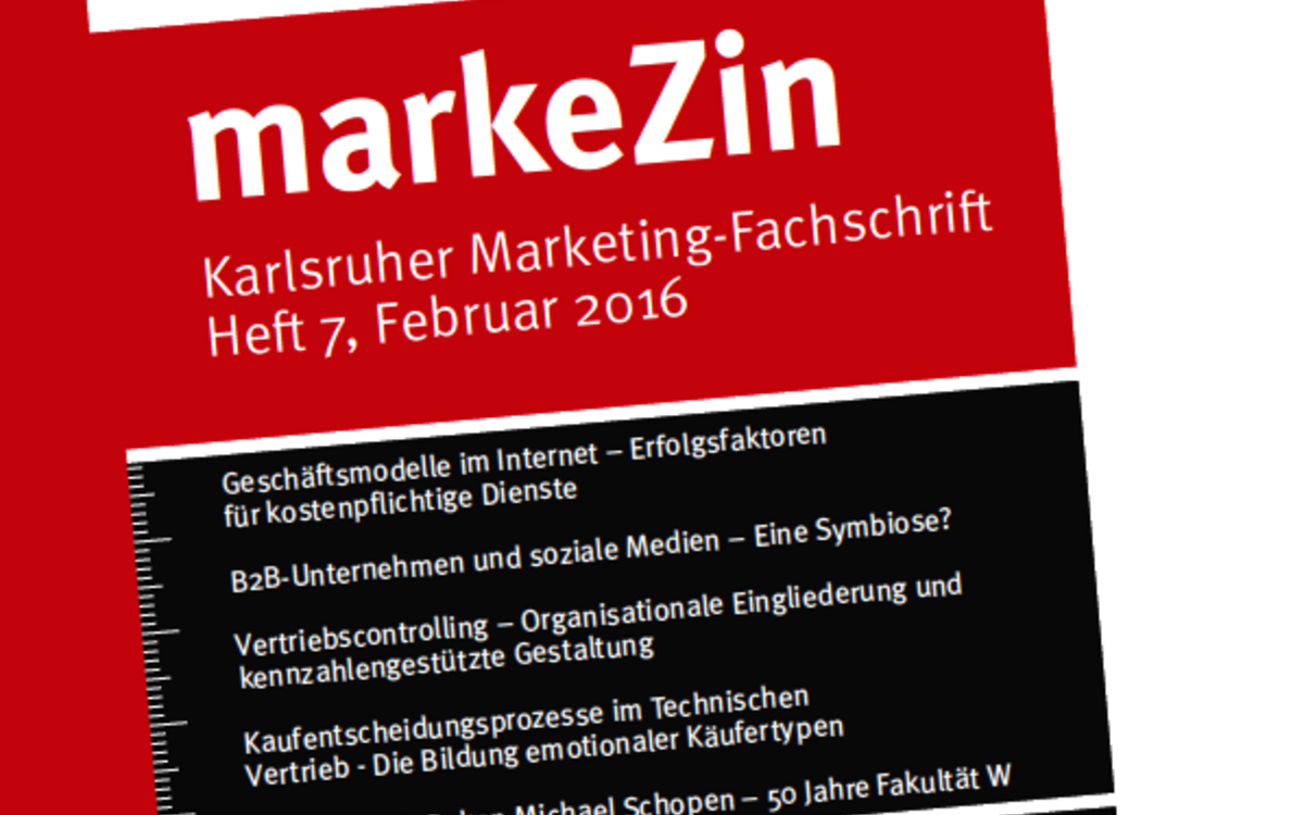 markeZin Heft 7 Cover