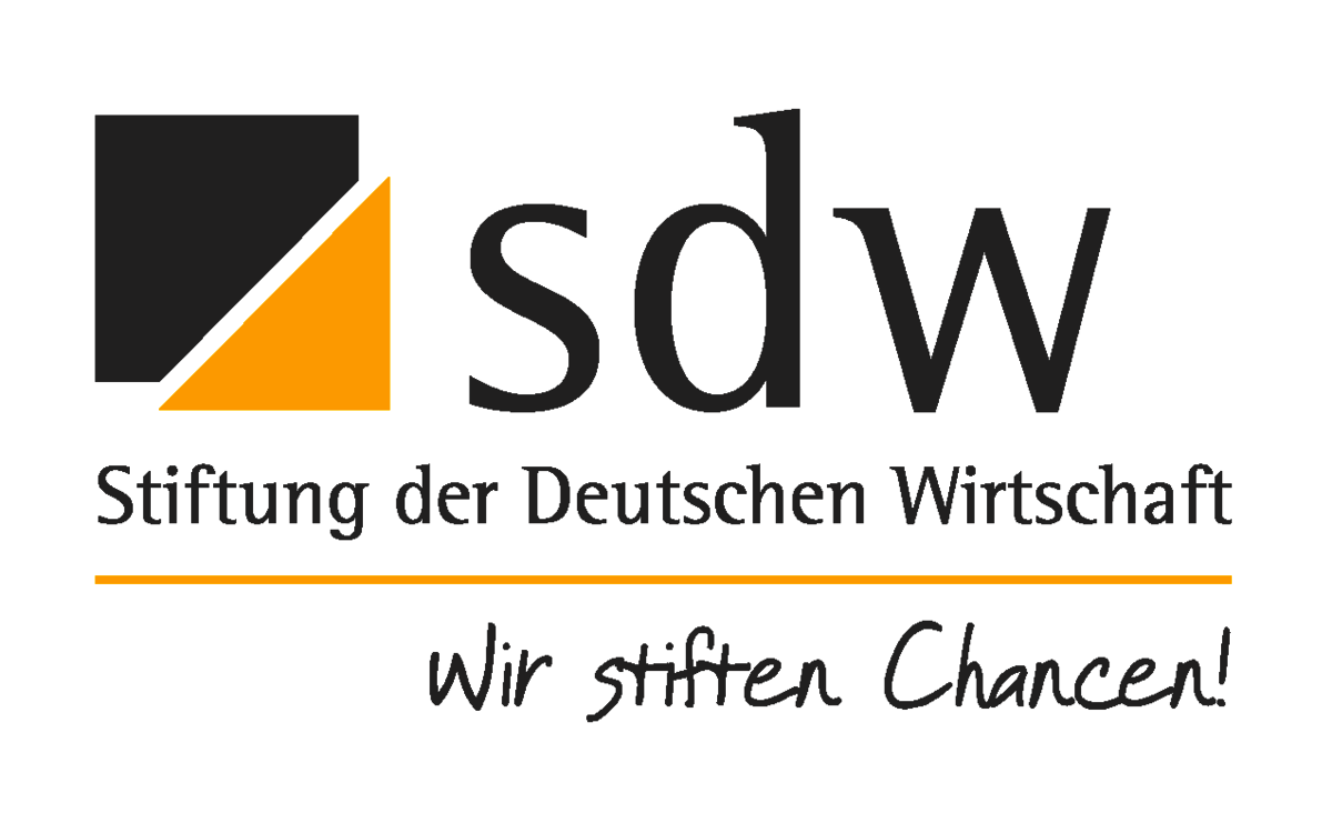 [Translate to English:] Logo der Stiftung der Deutschen Wirtschaft