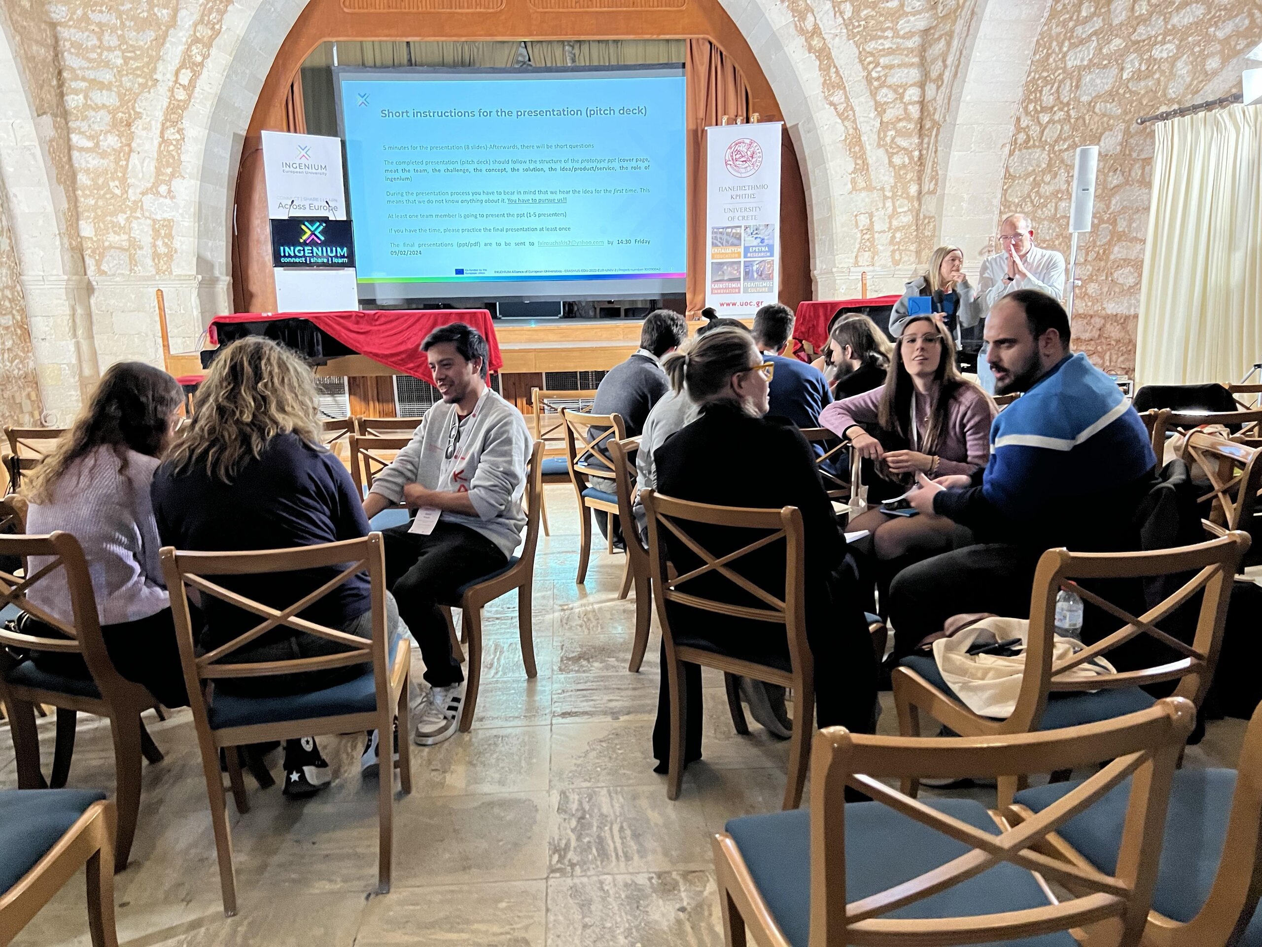 Winter School an der University of Crete Winter School an der University of Crete